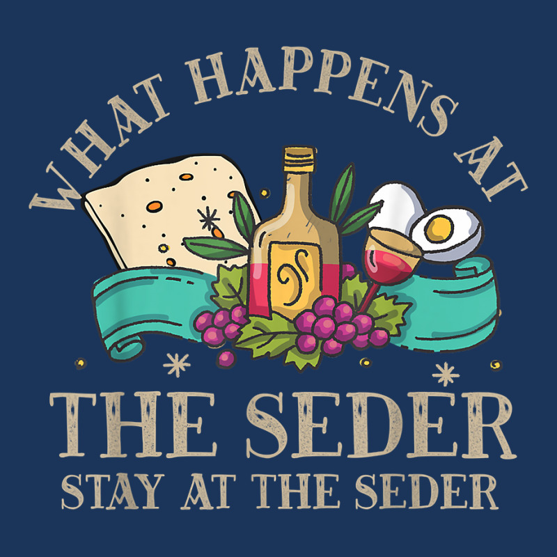 Passover What Happen At Seder Funny Seder Jewish Holiday T Shirt Leatherette Tumbler | Artistshot