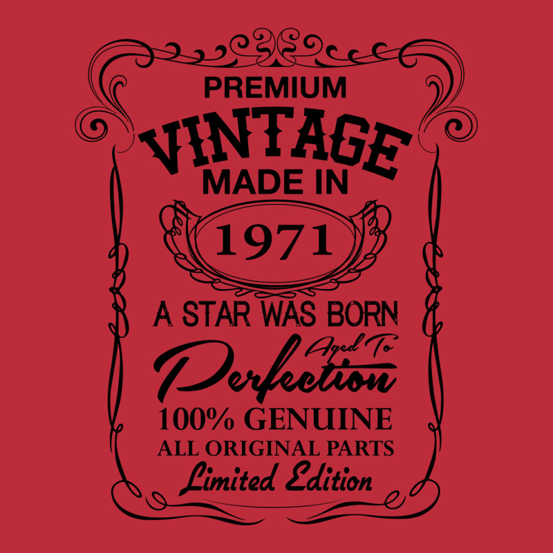 Vintage Made In 1971 Pocket T-shirt | Artistshot
