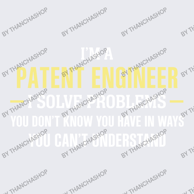 Patent Engineer I Solve Problems Funny Gift Adjustable Baseball Cap by thanchashop | Artistshot