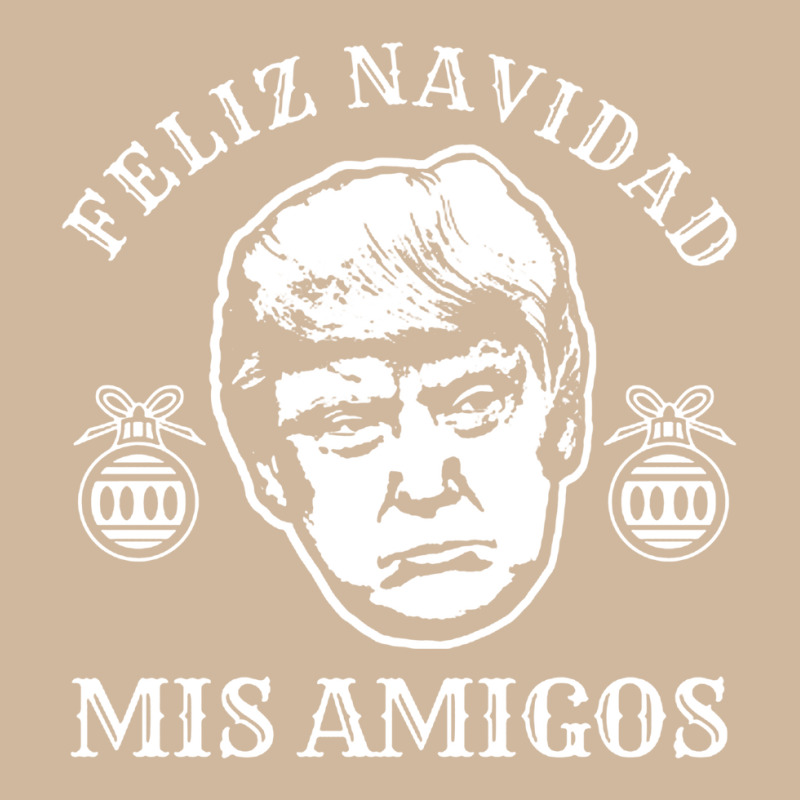 Feliz Navidad Trump Adjustable Baseball Cap | Artistshot