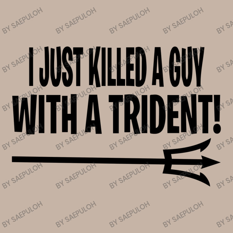 I Just Killed A Guy With A Trident! Adjustable Baseball Cap | Artistshot