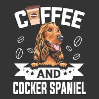 Dog Lover Gifts T  Shirt Coffee And Cocker Spaniel Dog Design For Dog Adjustable Baseball Cap | Artistshot