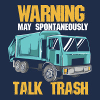 Recycling Worker T  Shirt Warning May Spontaneously Talk Trash T  Shir Baseball Cap | Artistshot