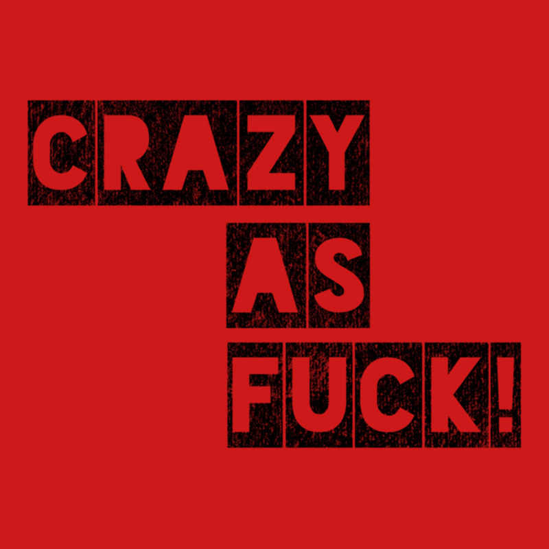 Crazy As Fuck! Baseball Cap by cm-arts | Artistshot