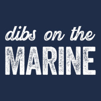 Funny Marine Wife Dibs On The Marine T Shirt Baseball Cap | Artistshot