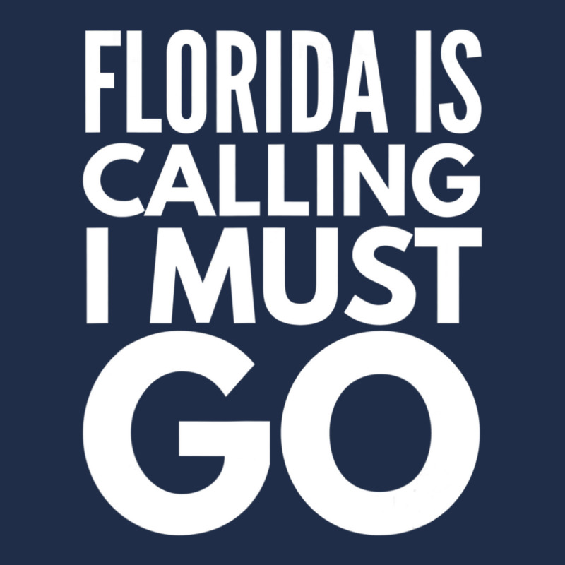 Florida Is Calling I Must Go Vacation Baseball Cap | Artistshot