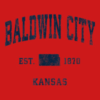 Baldwin City Kansas Ks Vintage Athletic Navy Sports Design Baseball Cap | Artistshot