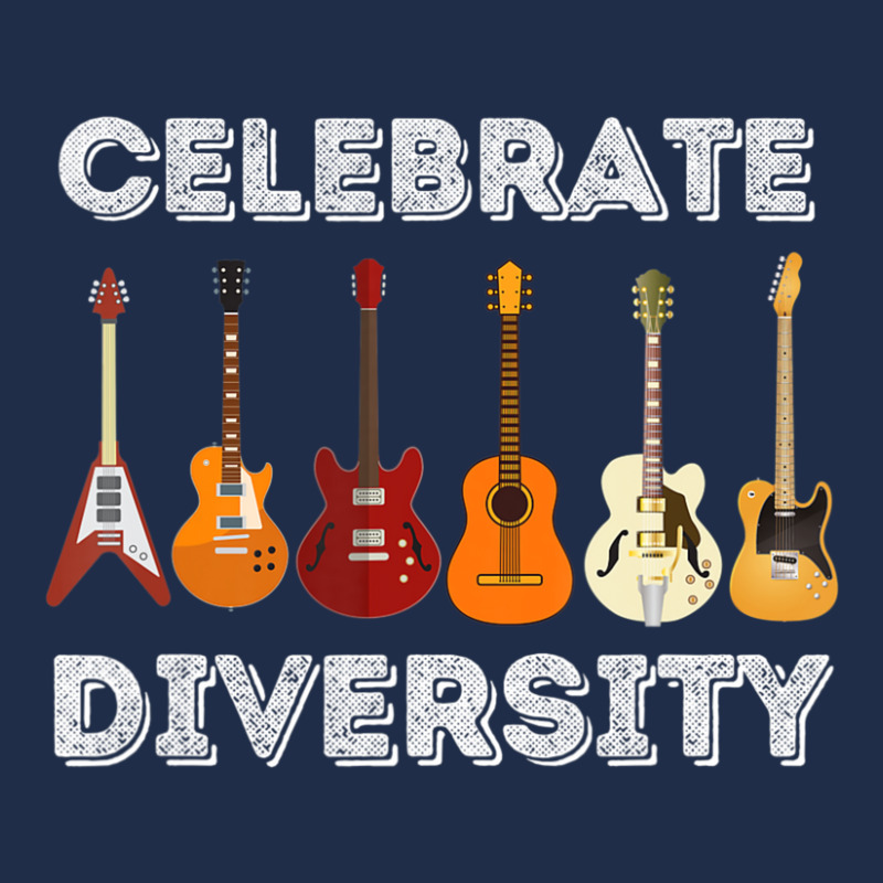 Celebrate Diversity Guitar Lover & Guitarist Baseball Cap | Artistshot