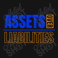 Assets Over Liabilities Mesh Cap | Artistshot