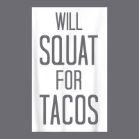 Will Squat For Tacos Funny Eat Tee Mesh Cap | Artistshot