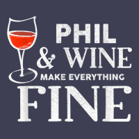 Phil And Wine Make Everything Fine T Shirt Name Phils T Shirt Mesh Cap | Artistshot