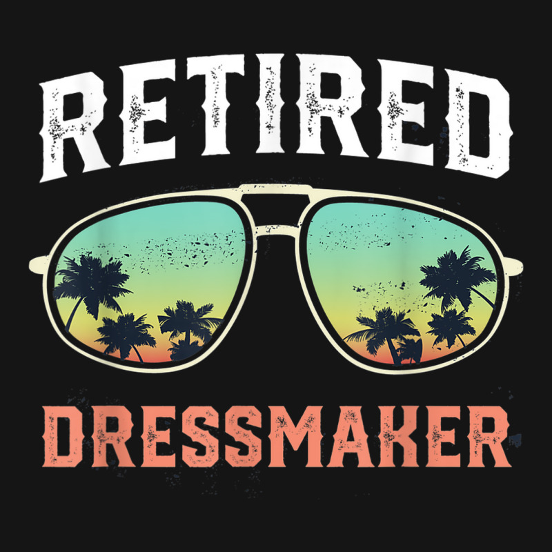 Funny Retired Dressmaker Beach Palm Tree Sunglass Men Women Mesh Cap | Artistshot