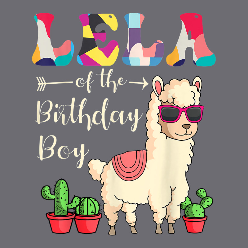 Lela Of The Birthday Boy Llama Bday Party Celebration Mesh Cap | Artistshot