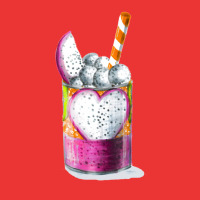 Colorful Dragon Fruit Dessert Mesh Cap | Artistshot