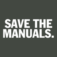 Save The Manuals T-shirt. Limited Edition Design! Trucker Cap | Artistshot