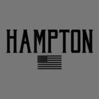 Hampton Us Flag Olive Green With Black Print Camo Snapback | Artistshot