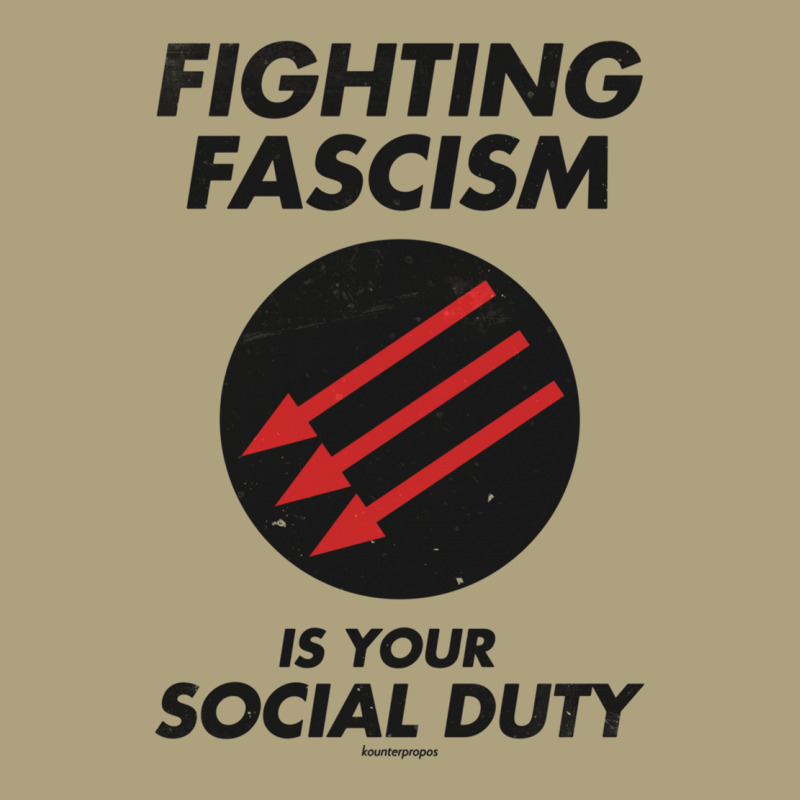 Fighting Fascism Is Your Social Duty Flat Bill Snapback Cap by cm-arts | Artistshot