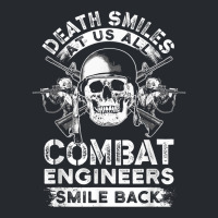 Combat Engineer Smiles Usa Military Sapper Flat Bill Snapback Cap | Artistshot