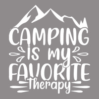 Camping Is My Favorite Therapy T Shirt Flat Bill Snapback Cap | Artistshot