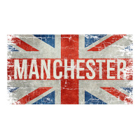 Manchester England United Kingdom British Flag Vintage Traveler Paper Bag -13 X 6 X 15 3/4 | Artistshot