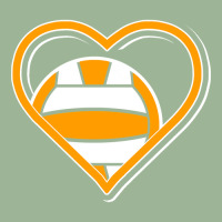 Orange Water Polo Heart For Water Polo Lovers Pullover Hoodie Urban Heavy T-shirt | Artistshot