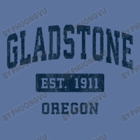 Gladstone Oregon Or Vintage Sports Established Navy Design T Shirt Lightweight Hoodie | Artistshot