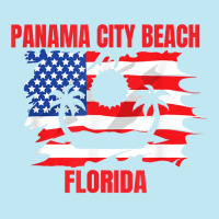 Panama City Beach American Flag T Shirt Urban Heavy T-shirt | Artistshot