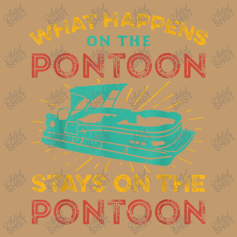 Pontoon Captain Design Boating Pontooning Fathers Day Gift Urban Heavy T-shirt by timindonesia | Artistshot