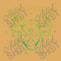 Taurus Zodiac Sign & Astrology Art Hand Drawn Green Taurus Urban Heavy T-shirt | Artistshot