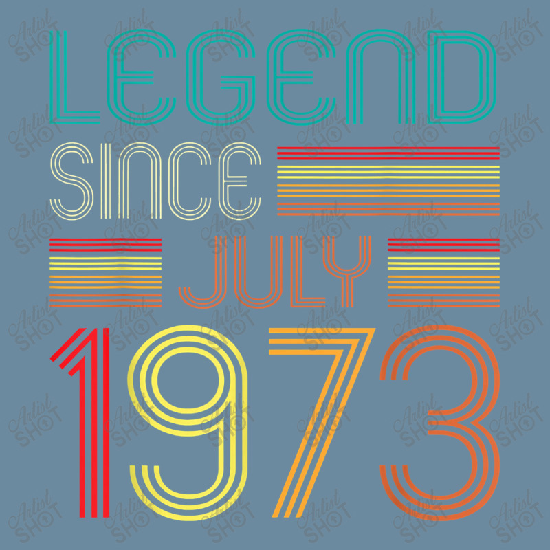 Legend Since July 1973 49 Years Old Vintage 49th Birthday Urban Heavy T-shirt | Artistshot