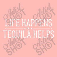 Life Happens Tequila Helps Funny Tequila Drinking Women Gift Urban Heavy T-shirt | Artistshot