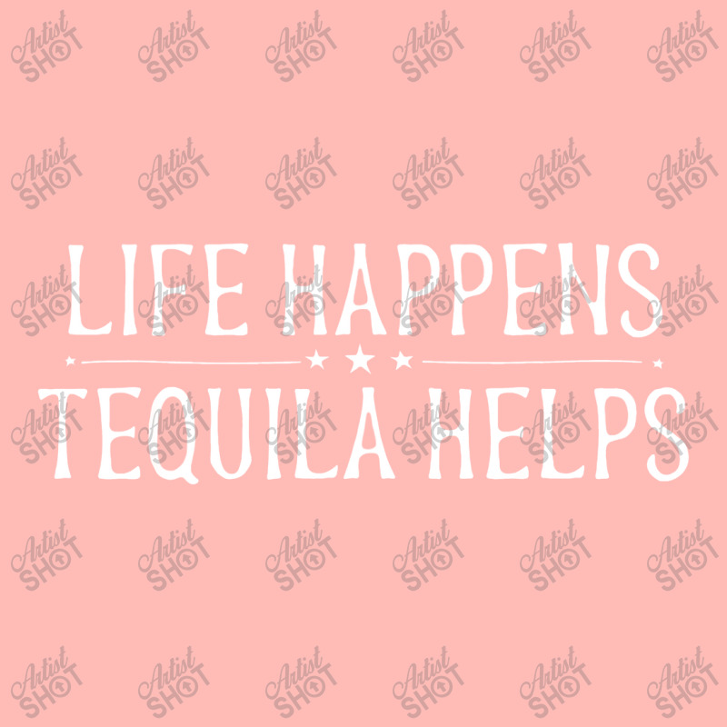 Life Happens Tequila Helps Funny Tequila Drinking Women Gift Urban Heavy T-shirt | Artistshot