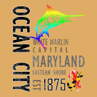 Ocean City Maryland White Marlin Capital Eastern Shore T Shirt Urban Heavy T-shirt | Artistshot