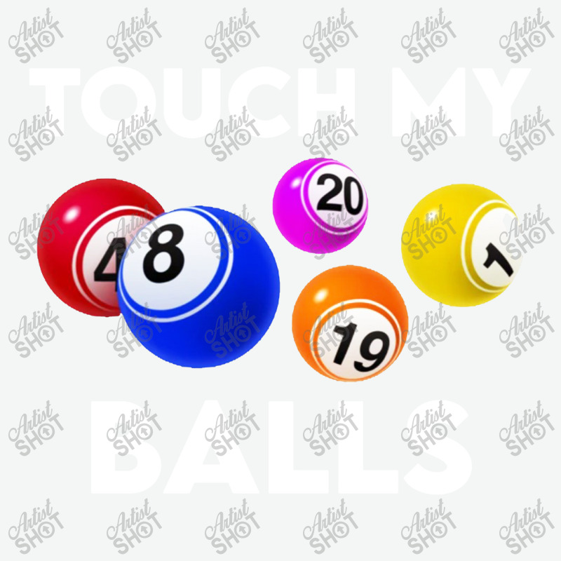 Bingo Caller Touch My Balls Urban Heavy T-shirt | Artistshot