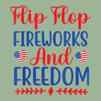 Flip Flops Fireworks And Freedom American Flag 4th Of July T Shirt Urban Pullover Hoodie | Artistshot