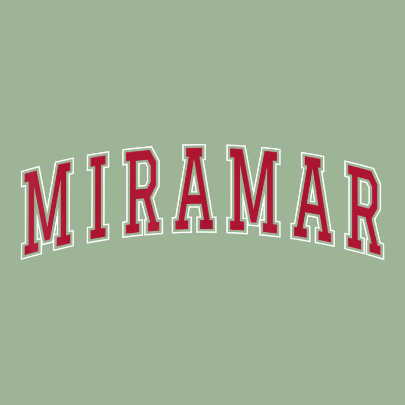 Miramar Florida Souvenir Sport College Style Text T Shirt Urban Pullover Hoodie | Artistshot