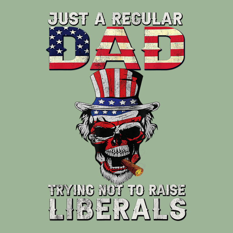 Fathers Day Just A Regular Dad Trying Not To Raise Liberals T Shirt Urban Pullover Hoodie | Artistshot