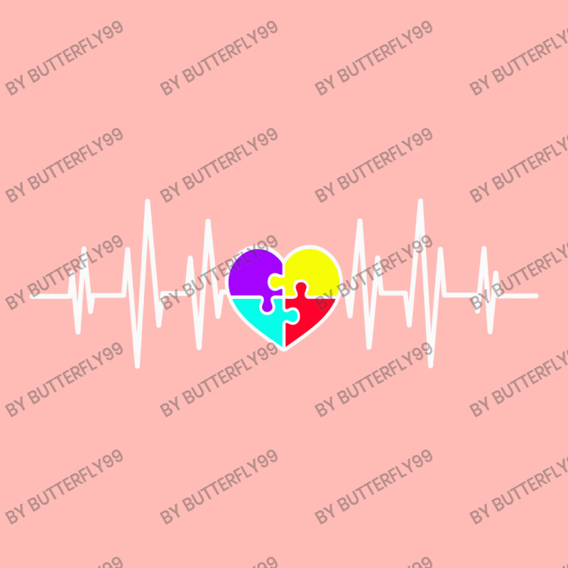 Colorful Puzzle Heartbeat  T Shirt Urban Pullover Hoodie | Artistshot