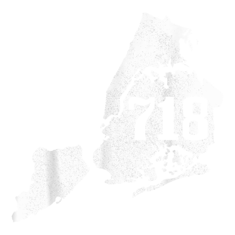 New York City 718 Area Code Queens Ny Nyc Map Pride Vintage T Shirt ...