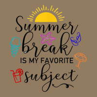 Teacher Summer Break Is My Favorite Subject, Funny Last Day T Shirt Leatherette Tumbler | Artistshot