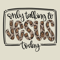 Leopard Only Talking To Jesus Today Christian Faith Cross T Shirt Adjustable Baseball Cap | Artistshot