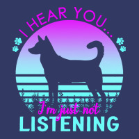 Canaan Dog T  Shirt I Hear You I'm Just Not Listening Canaan Dog Lover Adjustable Baseball Cap | Artistshot