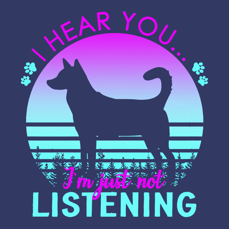 Canaan Dog T  Shirt I Hear You I'm Just Not Listening Canaan Dog Lover Adjustable Baseball Cap by ratkemurphy717 | Artistshot