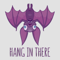 Hang In There Wacky Vampire Bat Adjustable Baseball Cap | Artistshot