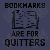 Bookmarks Are For Quitters Funny Book Lover Adjustable Baseball Cap | Artistshot