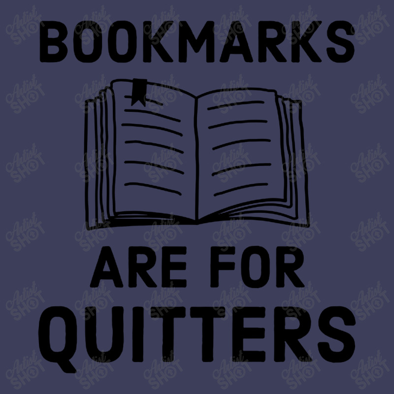 Bookmarks Are For Quitters Funny Book Lover Adjustable Baseball Cap by Dorothy Tees | Artistshot