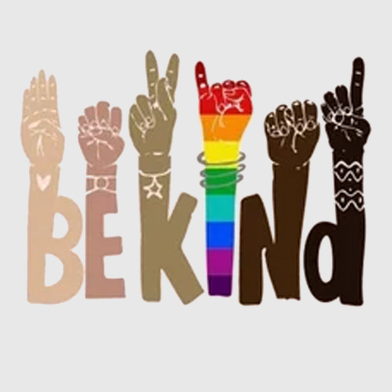 Be Kind Rainbow Shirt Be Kind Sign Language Shirt Be Kind Shirt Lgbt S Baseball Cap by TERRANCECOTT | Artistshot