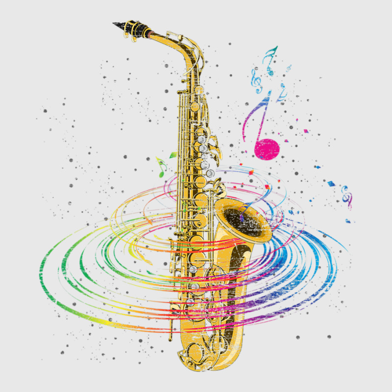 Sax Player Saxophonist Music Notes Saxophone Baseball Cap by Kosdapen517 | Artistshot