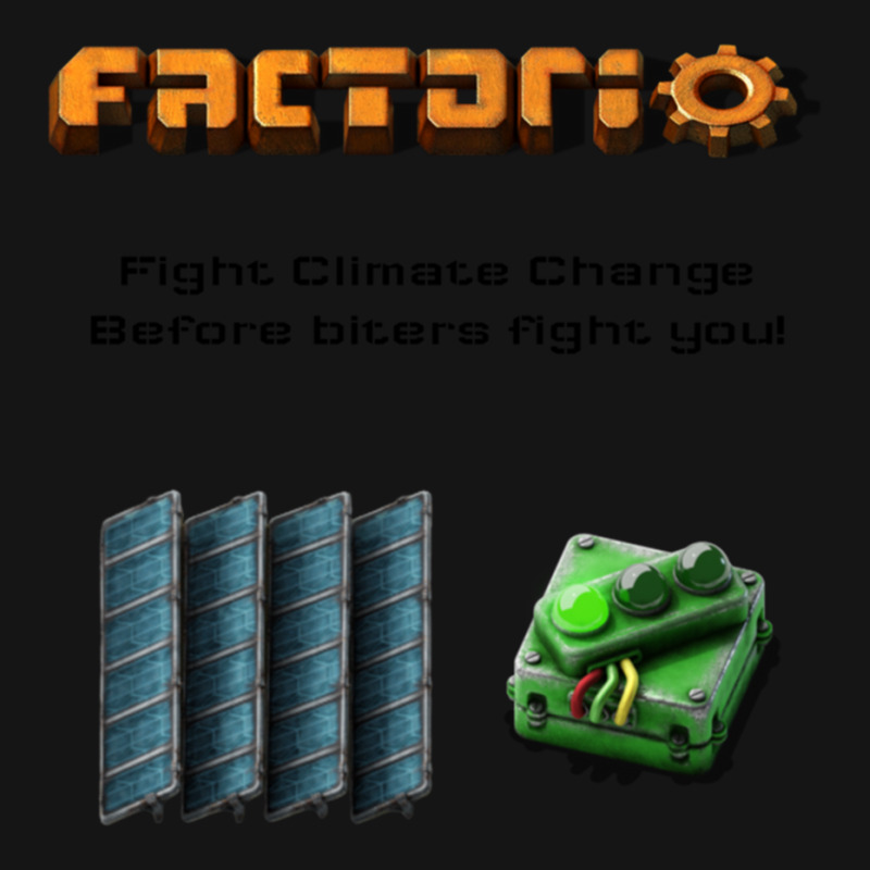 Fight Climate Change Before Biters Fight You! Factorio Mesh cap by cm-arts | Artistshot