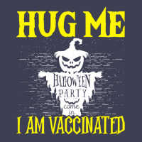 Halloween T  Shirt Halloween Scarecrow Hug Me I Am Vaccinated Costume Mesh Cap | Artistshot